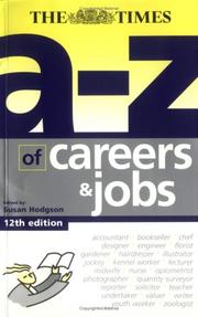 Cover of: An A-Z of Careers and Jobs