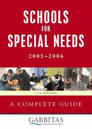 Cover of: Schools for Special Needs