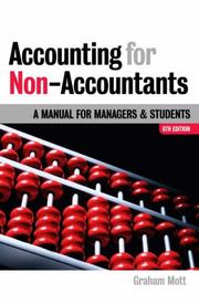 Cover of: Accounting for Non-accountants by Graham Mott
