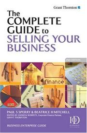Cover of: The Complete Guide to Selling Your Business by Paul Sperry, Beatrice Mitchell