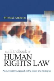 Cover of: The Handbook of Human Rights Law | Michael Arnheim
