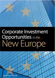 Cover of: Corporate Investment Opportunities in the New Europe