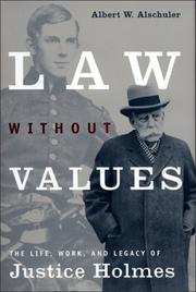 Cover of: Law Without Values by Albert W. Alschuler