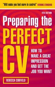 Cover of: Preparing the Perfect CV