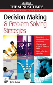 Cover of: Decision Making & Problem Solving Strategies (Creating Success)