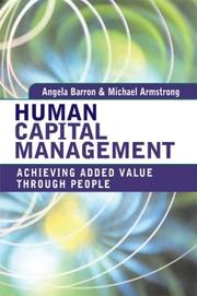 Cover of: Human Capital Management | Angela Baron