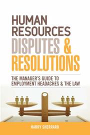 Human resources disputes and resolutions