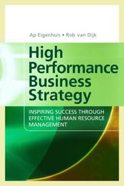 Cover of: High Performance Business Strategy: Inspiring Success Through Effective Human Resource Management