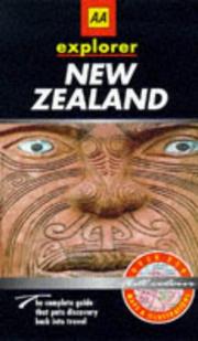 Cover of: New Zealand (AA Explorer)