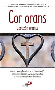 Cover of: Cor orans: Corazón orante