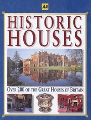 Cover of: Historic Houses