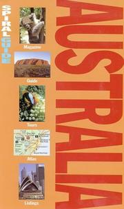 Cover of: Australia (AA Spiral Guide) by Pip Moran, Jenni Muir