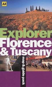 Cover of: Florence and Tuscany (AA Explorer)