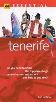 Cover of: Essential Tenerife (AA Essential) by Andrew Sanger