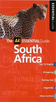 Cover of: Essential South Africa (AA Essential)