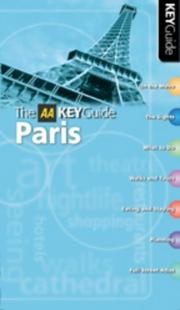 Cover of: AA Key Guide Paris (AA Key Guide)