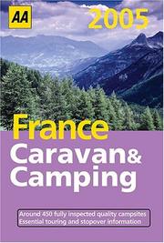 Cover of: France Caravan and Camping (AA Caravan & Camping France) by AA