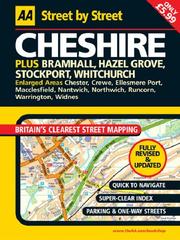 Cover of: AA Street by Street Cheshire Midi (AA Street by Street)