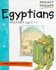 Cover of: Egyptians (Project Homework)