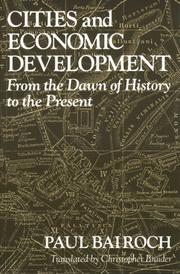 Cities and economic development by Bairoch, Paul.