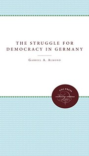 Cover of: Struggle for Democracy in Germany