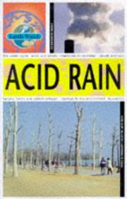 Acid Rain (Earth Watch) by Sally Morgan