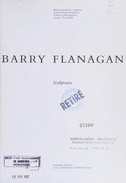 Cover of: Barry Flanagan by Barry Flanagan