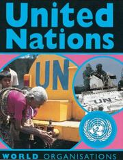 Cover of: United Nations (World Organizations)