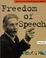 Cover of: Freedom of Speech (What Do We Mean by Human Rights?)