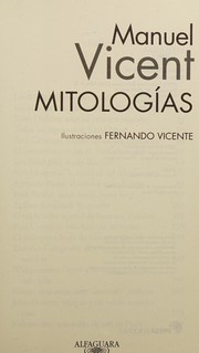 Cover of: Mitologías