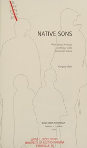 Cover of: Native sons by Gregory Mann