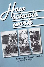Cover of: How schools work