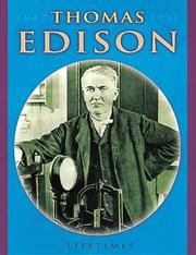 Cover of: Thomas Edison (Life Times)