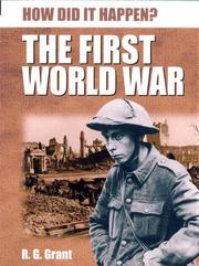 Cover of: The First World War (How Did It Happen?)