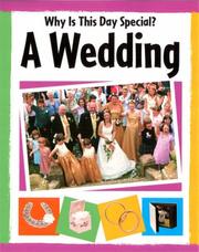 Cover of: A Wedding (Why Is This Day Special)