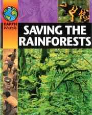 Cover of: Saving the Rainforest (Earth Watch) by Sally Morgan
