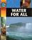 Cover of: Water for All (Earth Watch)