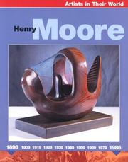 Cover of: Henry Moore (Artists in Their World) by Sally O'Reilly