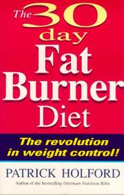 Cover of: 30-Day Fat Burner Diet