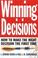 Cover of: Winning Decisions