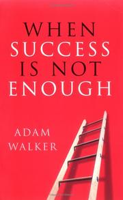 Cover of: When Success Is Not Enough