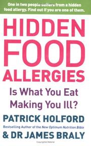 Cover of: HIDDEN FOOD ALLERGIES : IS WHAT YOU EAT MAKING YOU ILL?
