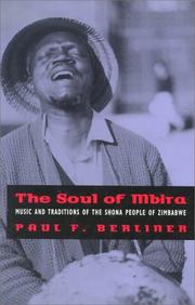 Cover of: The soul of mbira by Paul Berliner