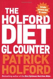 Cover of: Holford Diet Gl Counter
