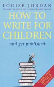 Cover of: How to Write for Children