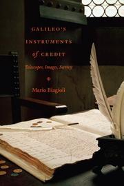 Cover of: Galileo's instruments of credit by Mario Biagioli