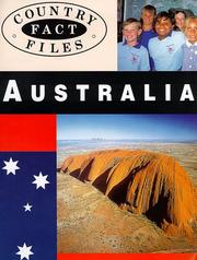 Cover of: Australia (Country Fact Files)