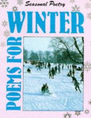 Cover of: Poems for Winter (Seasonal Poetry)