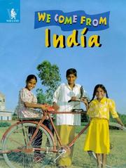 Cover of: India (We Come from) | David Cumming