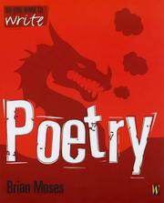 Cover of: So You Want to Write Poetry (So You Want to Write) by Brian Moses